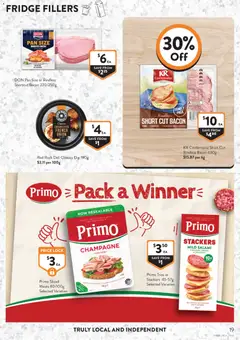 Preview of Foodworks catalogue  - valid from 29.04.2026 | Page: 19 | Products: Bacon, Crackers, Cheese, Salami