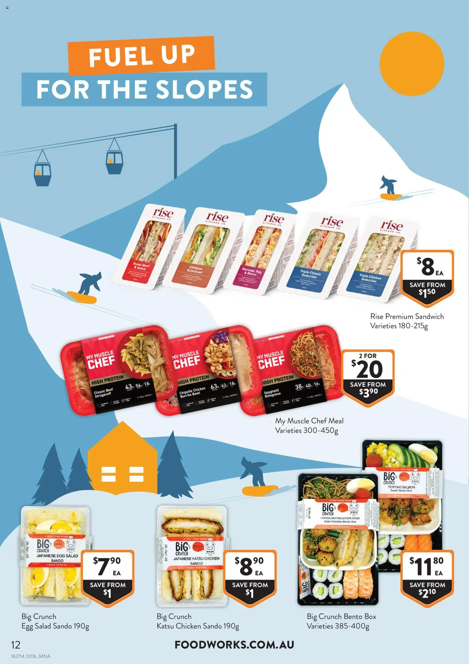Foodworks catalogue - valid from 10.06.2026 | Page: 12 | Products: Chicken, Beef, Salad, Salmon
