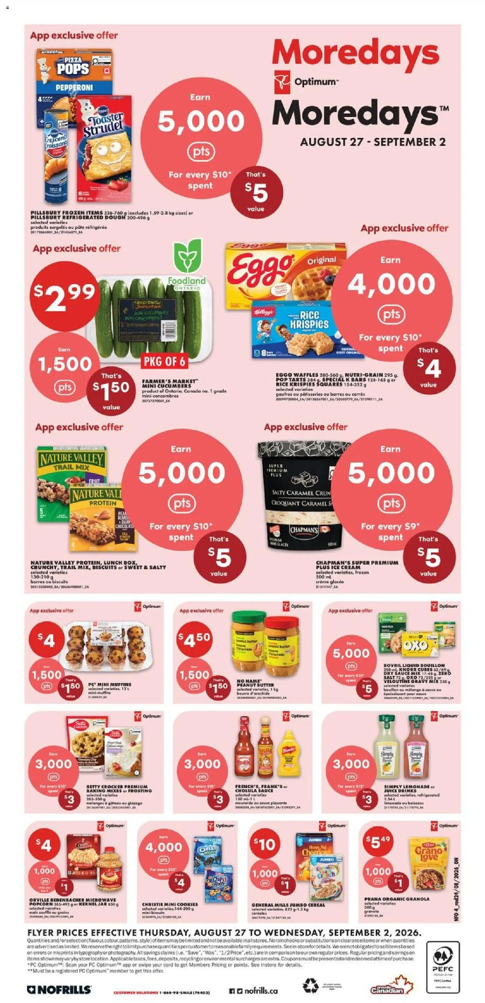 No Frills flyer valid from Aug 27, 2026 | Page: 5