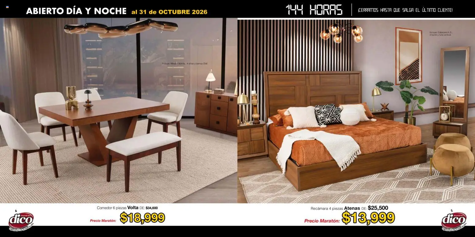 Nuevas ofertas de Muebles Dico válidas en toda la República Mexicana desde el 22/01/2026. ¡Encuentra las mejores ofertas en Muebles Dico catálogo! | Página: 3