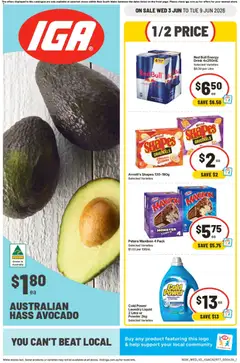 Preview of IGA catalogue NSW Medium V2 - valid from 03.06.2026