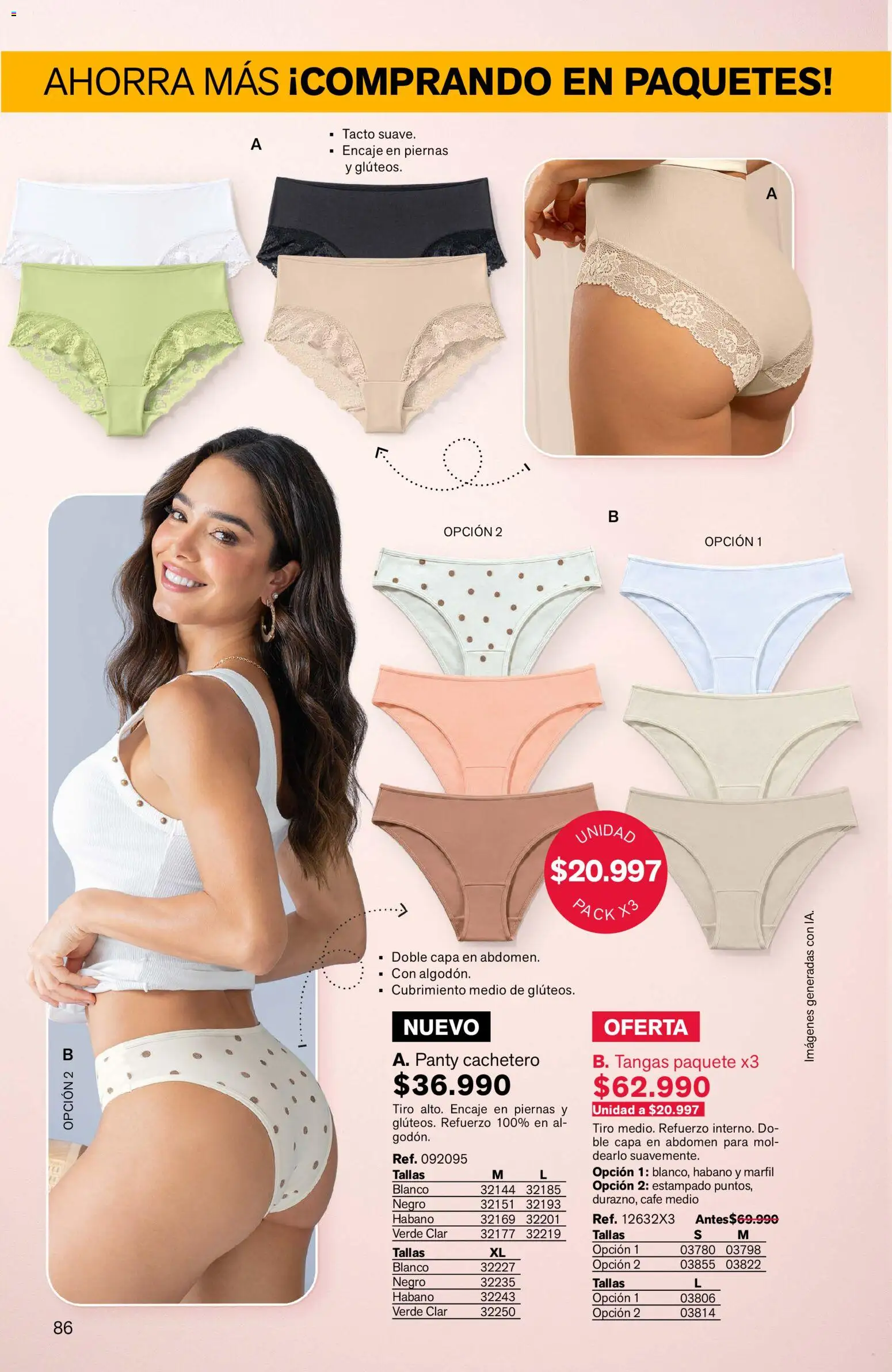 Leonisa revista - valida desde el 11/09/2026 | Página: 86 | Productos: Cachetero, Café