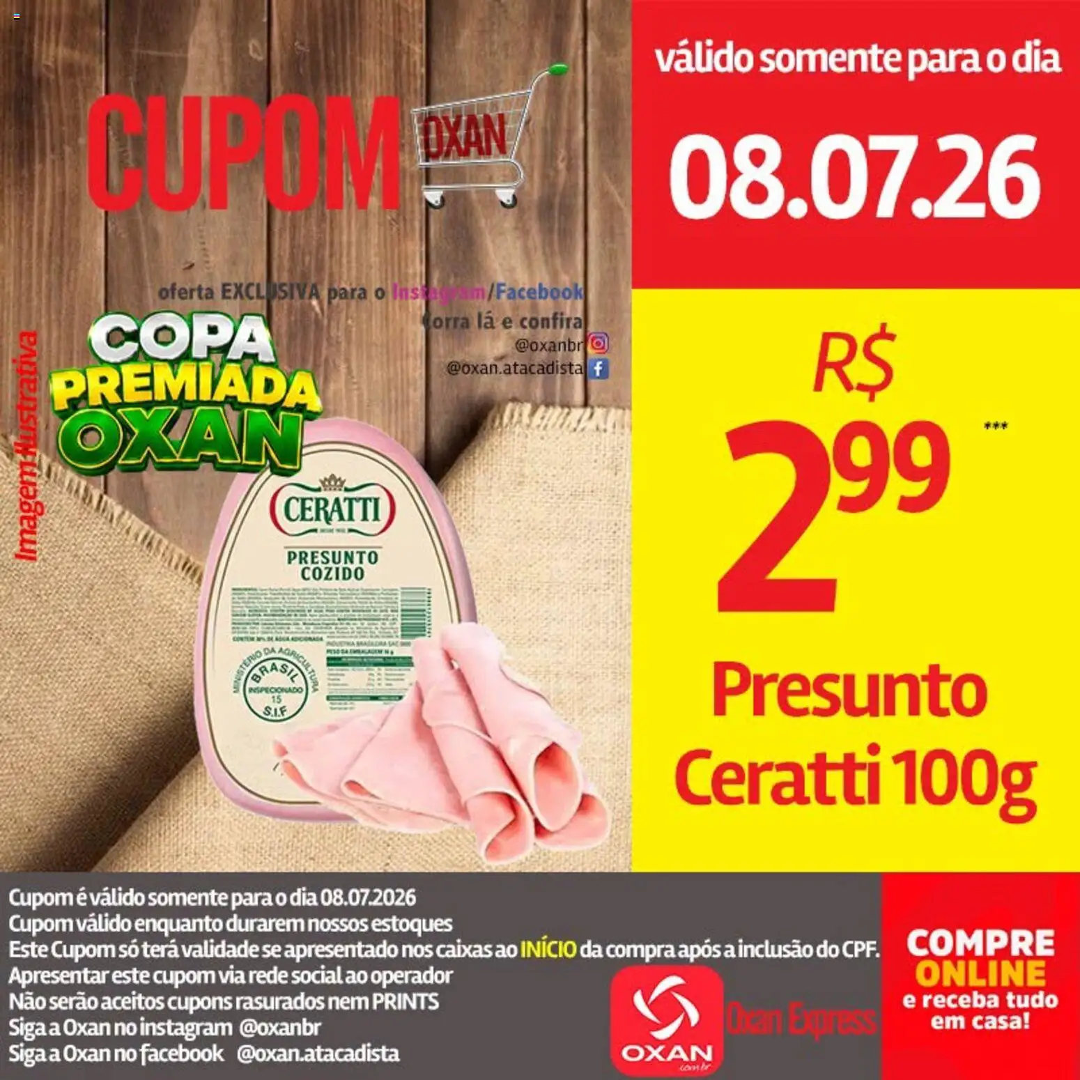Oxan Atacadista Folheto - válido de 08/07/2026 | Página: 3