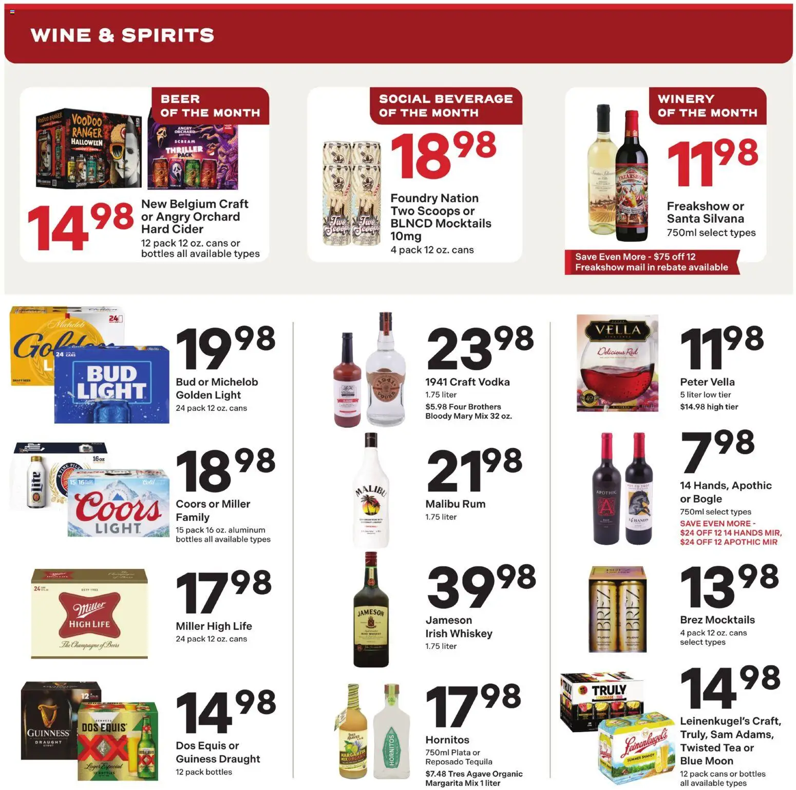 Coborn's Liquor Ad - valid from 10/07/2026 | Page: 1