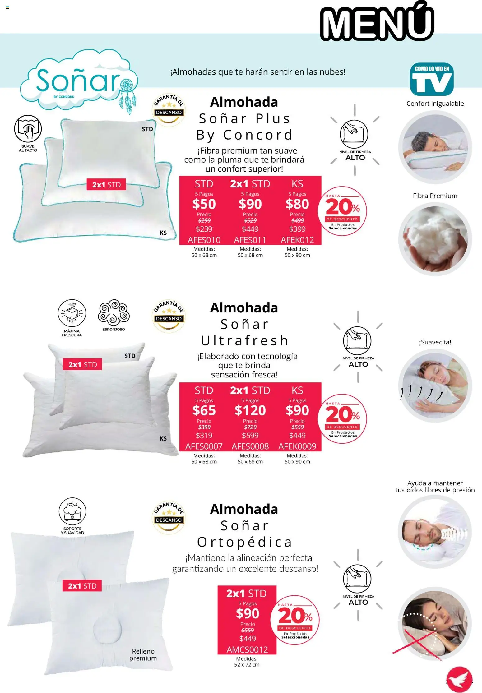 Nuevas ofertas de Colchas Concord válidas en toda la República Mexicana desde el 15/10/2026. ¡Encuentra las mejores ofertas en Colchas Concord catálogo! | Página: 137