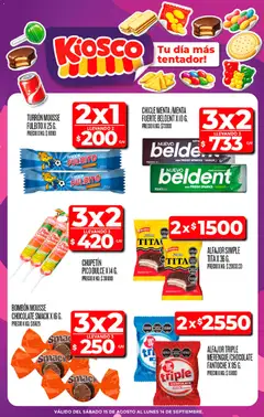 Vista previa Supermercado DIA - Especial Golosinas válido desde el 08/09/2026 | Página: 2 | Productos: Pico, Chocolate, Chicle, Alfajor