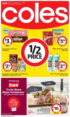 Preview of Coles catalogue - valid from 27.05.2026