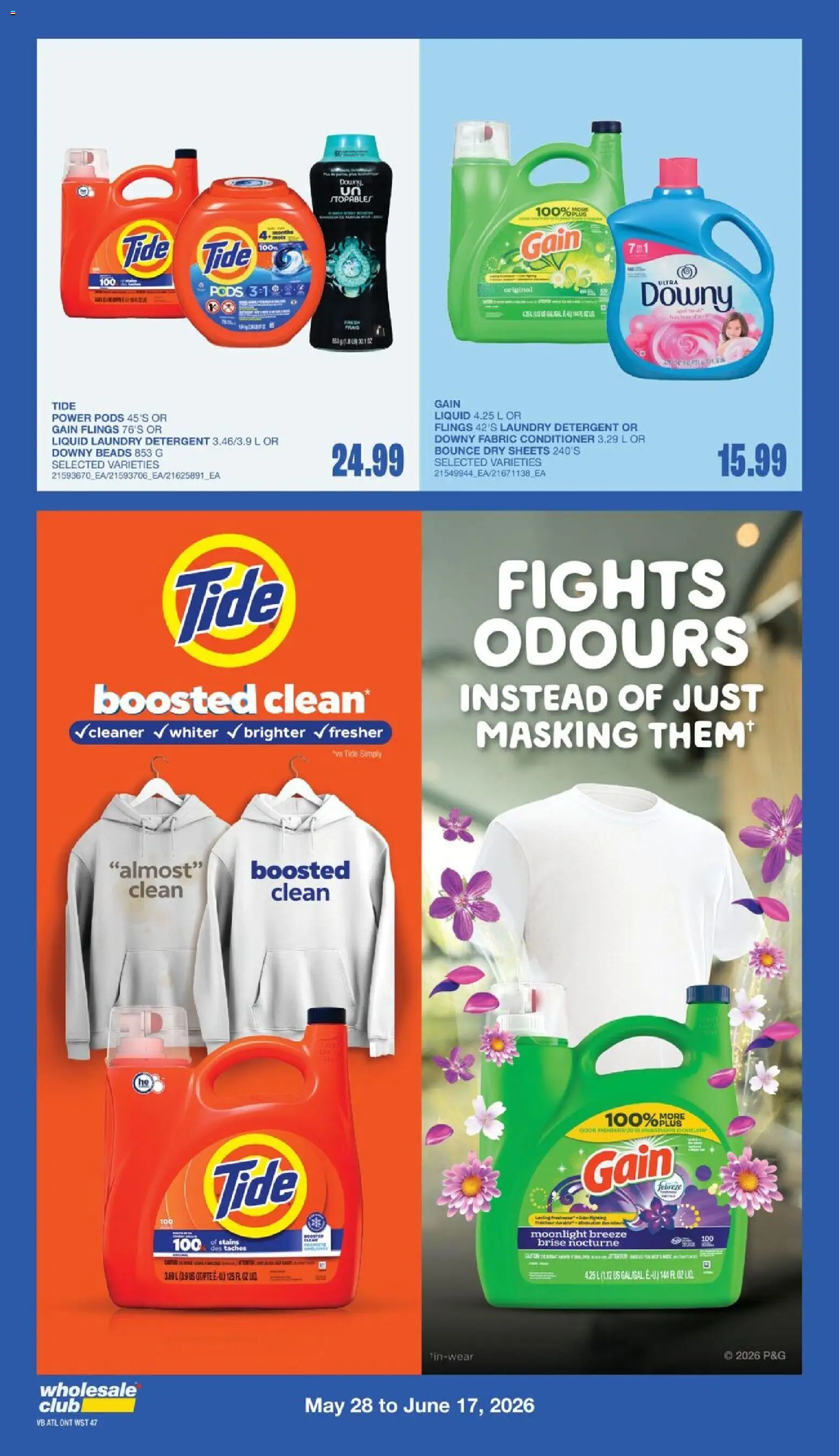 Wholesale Club flyer valid from 14.05.2026 | Page: 64 | Products: Conditioner, Detergent