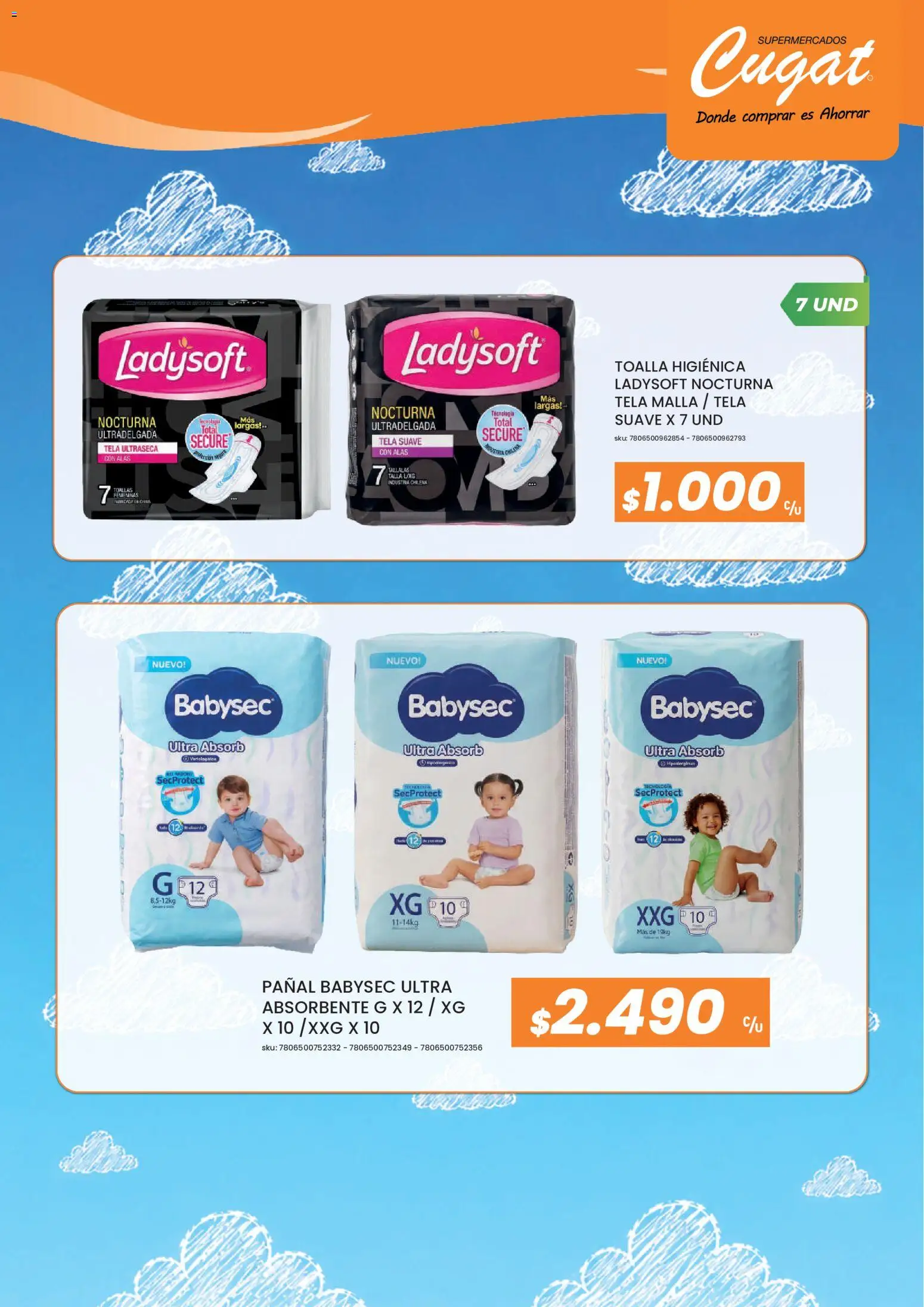 Cugat Ofertas │ válido desde el 12.07.2026 | Página: 45 | Productos: Toalla higienica, Toalla, Toallas