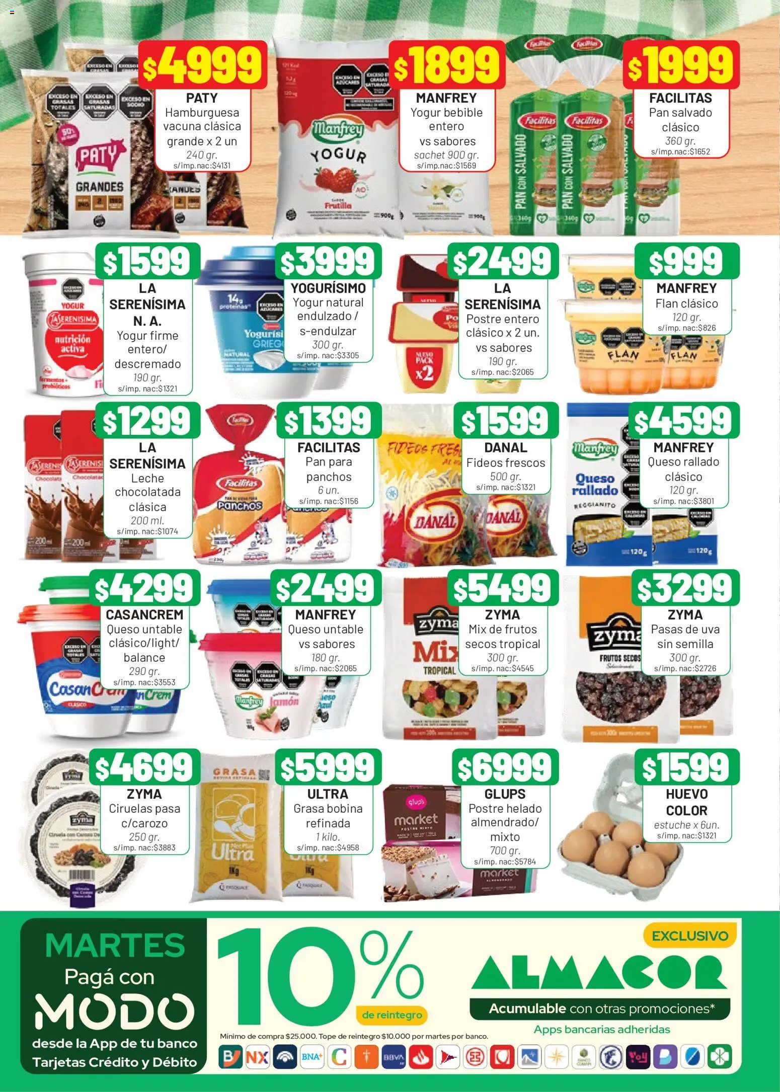 Almacor catálogo │ válido desde el 30/07/2026 | Página: 2 | Productos: Frutilla, Huevo, Queso, Estuche