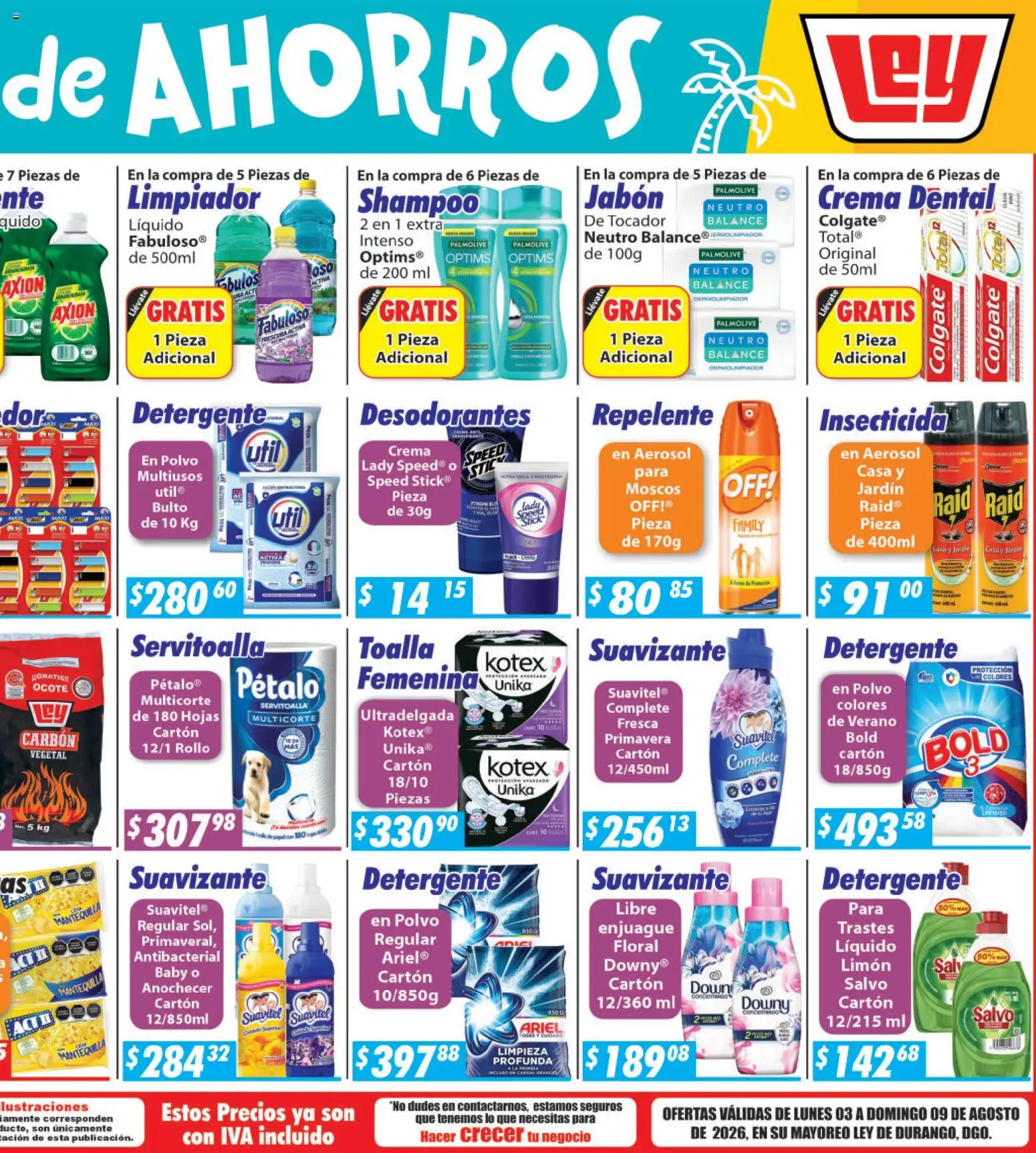 Nuevas ofertas de Casa Ley válidas en toda la República Mexicana desde el 03/08/2026. ¡Encuentra las mejores ofertas en Casa Ley folleto! | Página: 6