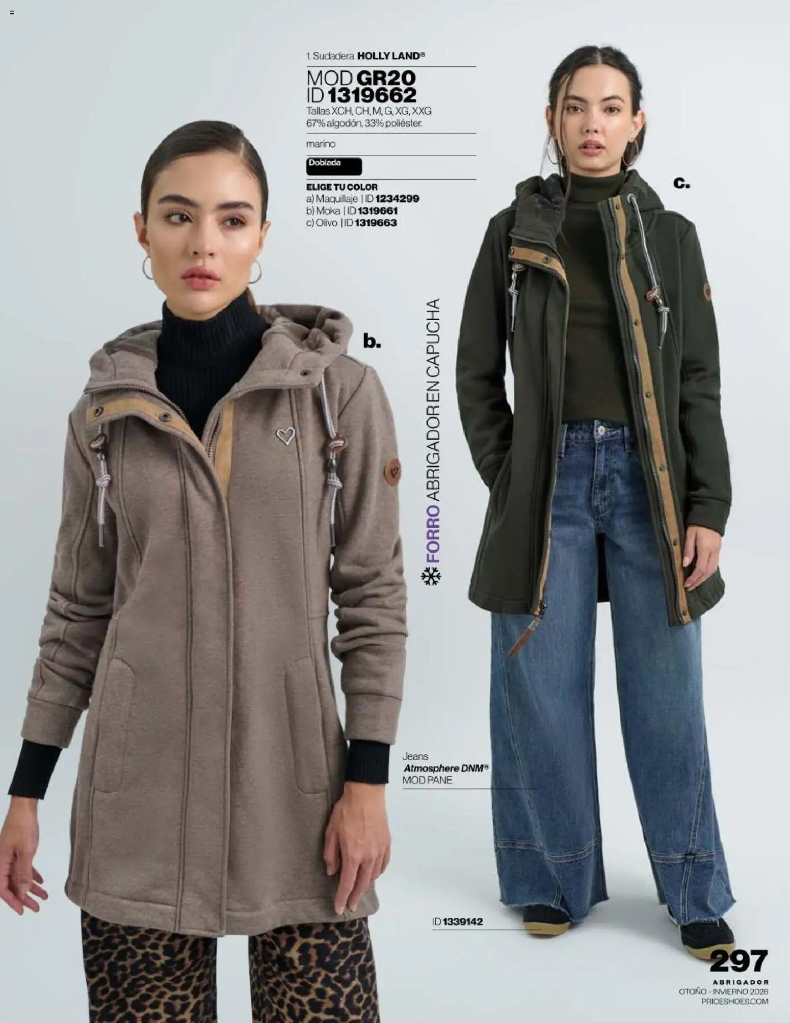Nuevas ofertas de Price Shoes válidas en toda la República Mexicana desde el 16/09/2026. ¡Encuentra las mejores ofertas en Price Shoes catálogo Abrigador! | Página: 297 | Productos: Sudadera, Maquillaje