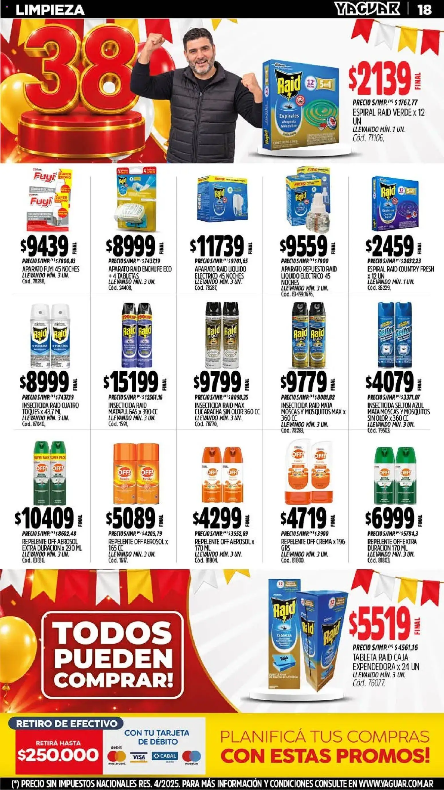 Revista de ofertas Yaguar - Página 19 - Ofertas válidas hasta el 31 de octubre de 2026