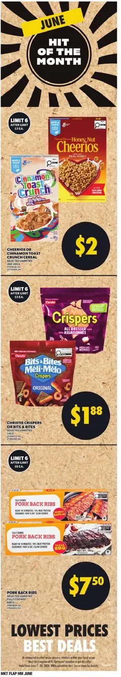 Preview of Loblaws weekly flyer / circulaire from shop Loblaws valid from Jun 25, 2026 | Page: 8 | Products: PC, Pork
