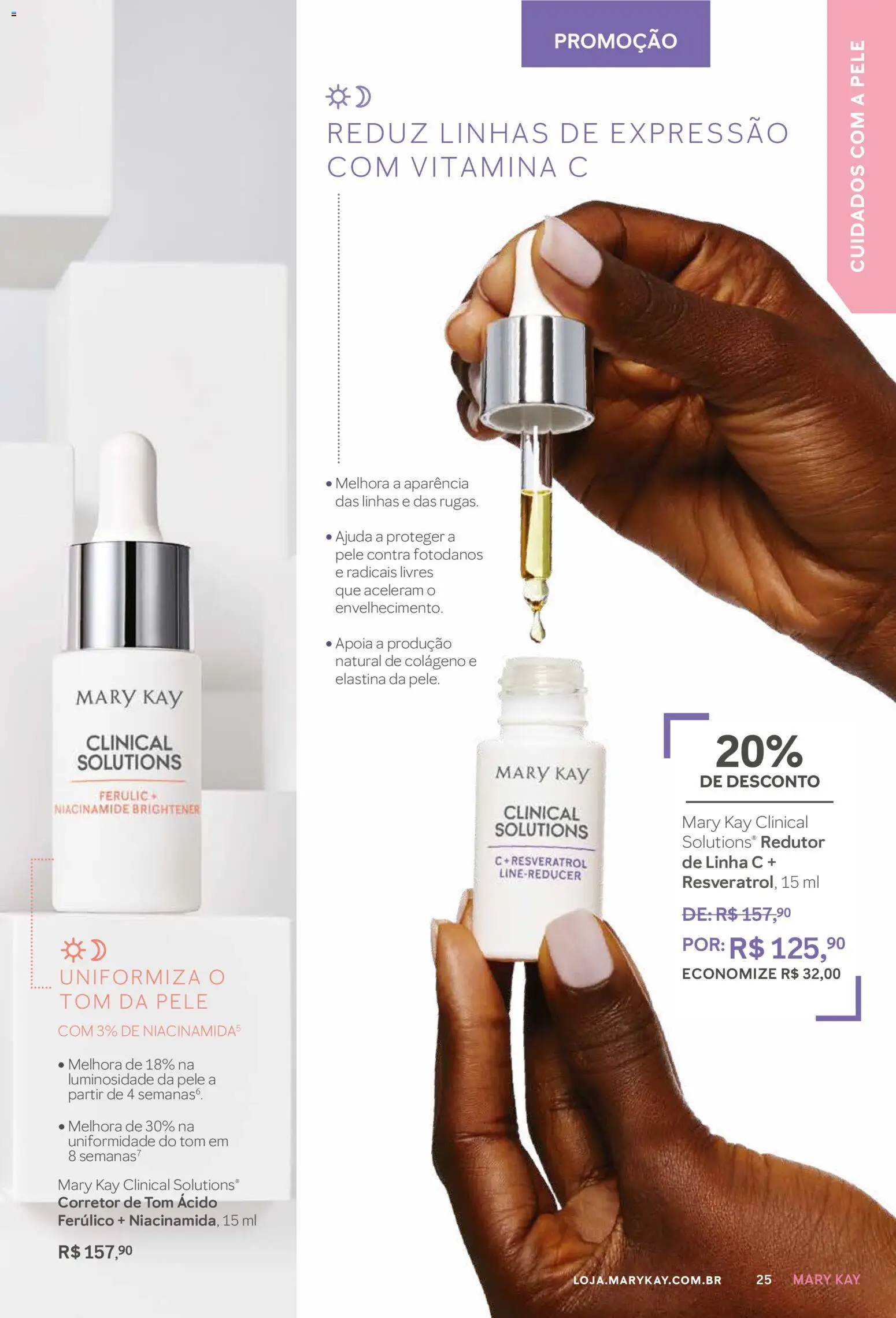 Mary Kay Folheto - válido de 01/03/2026 | Página: 25 | Produtos: Colágeno, Vitamina c
