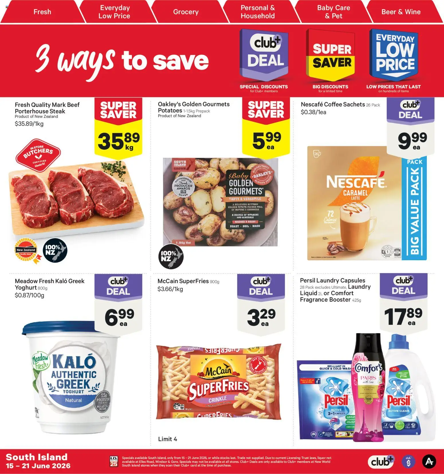 New World catalogue from 15.06.2026 | Page: 1