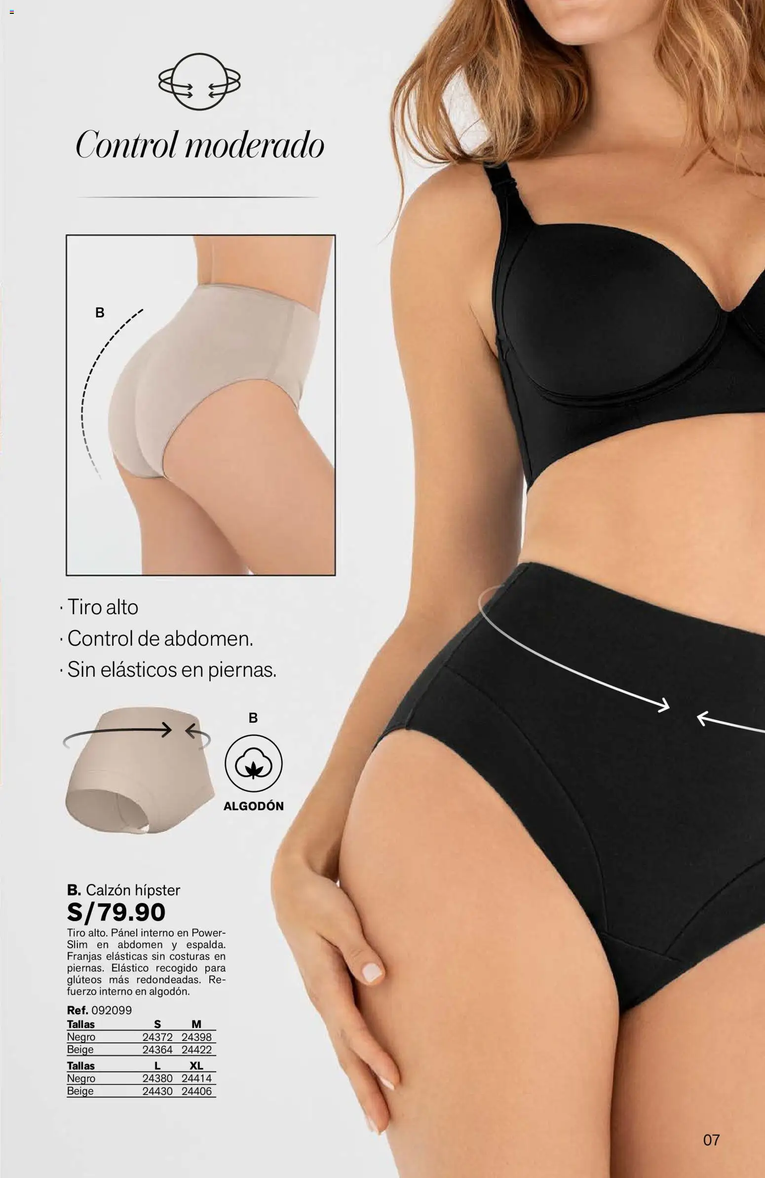 Catálogo Leonisa válido desde 24/08/2026 | Página: 7 | Productos: Algodón