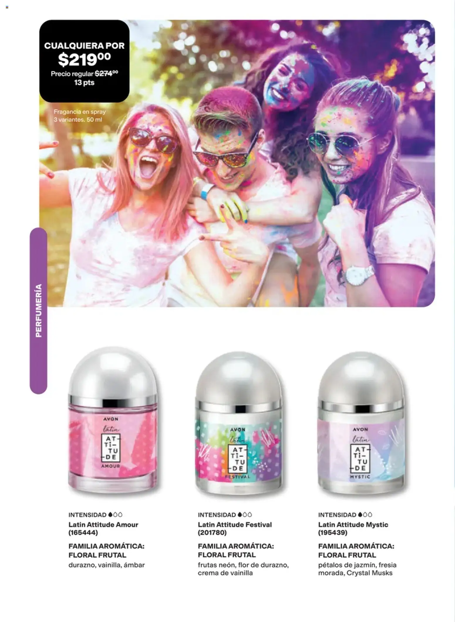 Nuevas ofertas de AVON válidas en toda la República Mexicana desde el 02/10/2026. ¡Encuentra las mejores ofertas en AVON campaña 15 2026! | Página: 66 | Productos: Crema, Vainilla, Fragancia