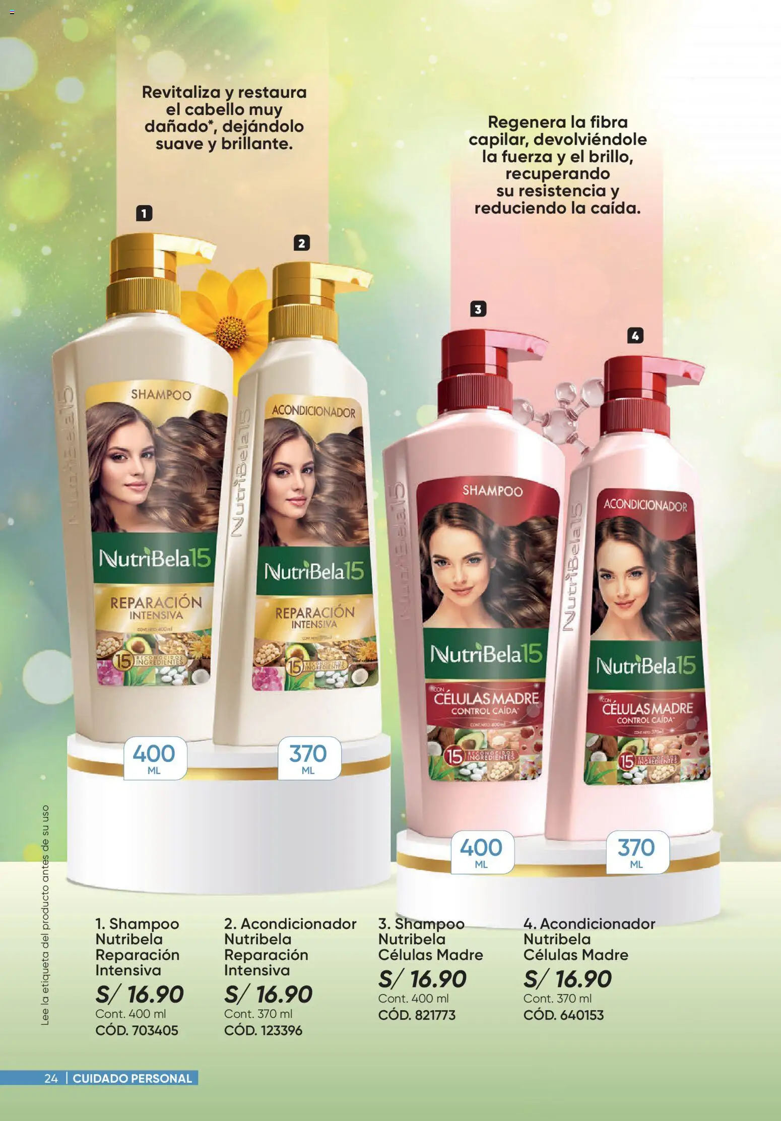 Catálogo Azzorti válido desde 27/07/2026 | Página: 24 | Productos: Shampoo, Acondicionador