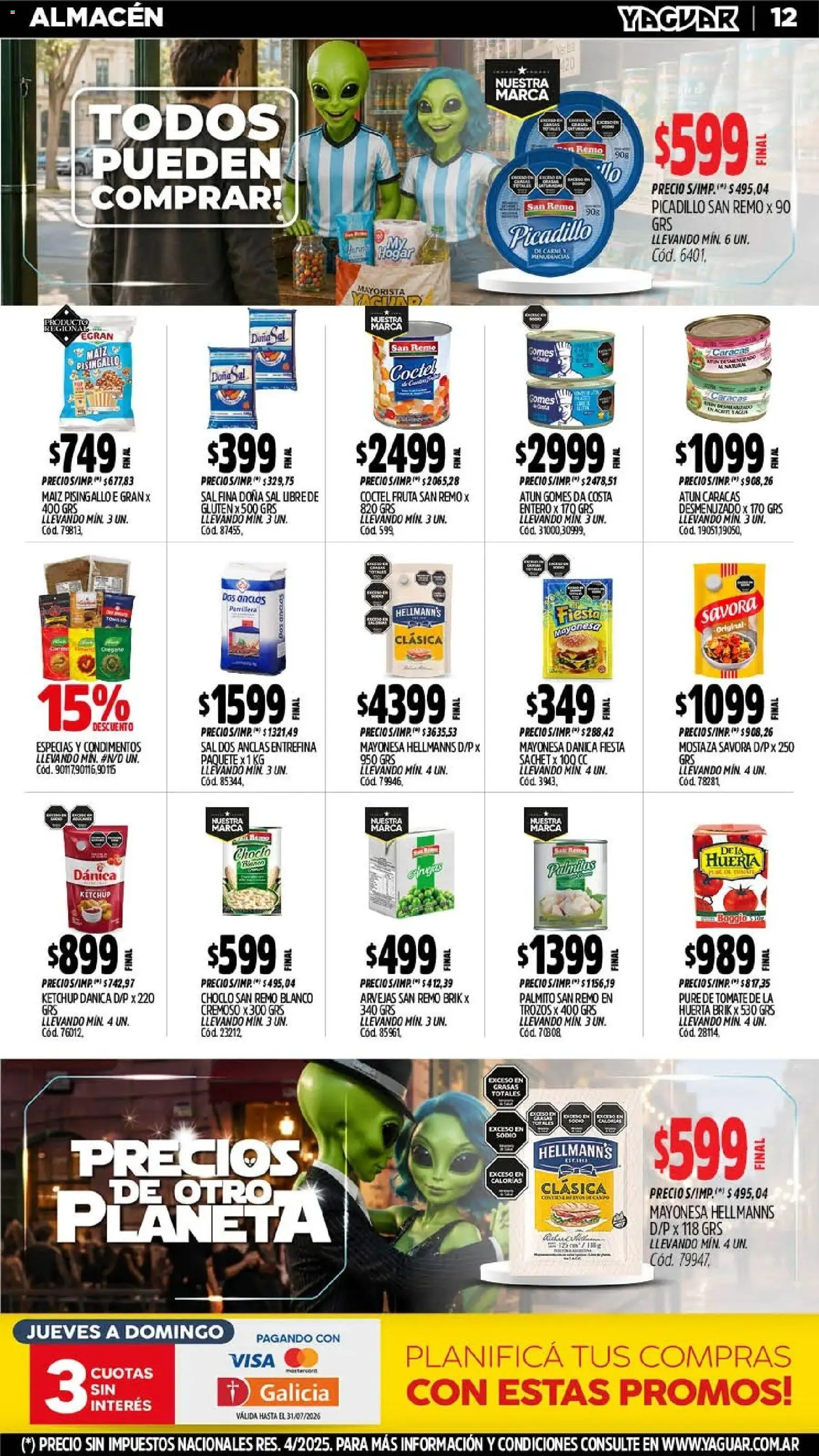 Yaguar - Oferta Semanal Córdoba │ válido desde el 13/07/2026 | Página: 13