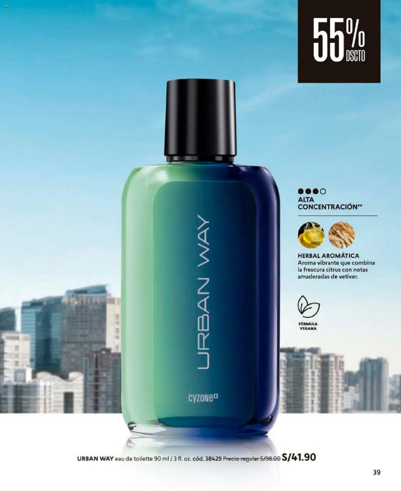 Catálogo CyZone válido desde 11/07/2026 | Página: 39 | Productos: EAU de Toilette