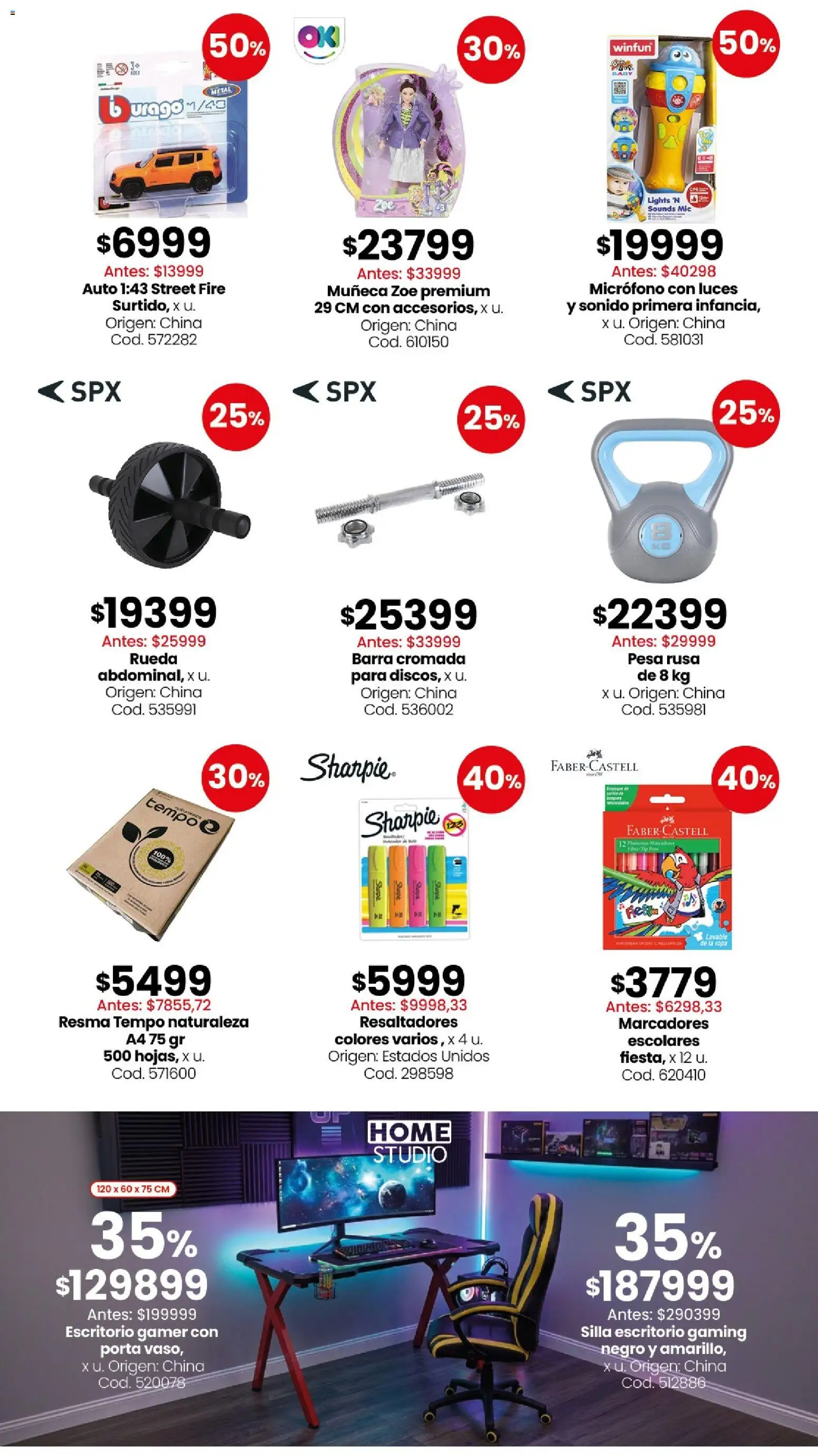 Coto - Bazar, deco, aire libre y mascotas │ válido desde el 08.06.2026 | Página: 3 | Productos: Micrófono, Escritorio, Silla, Ropa