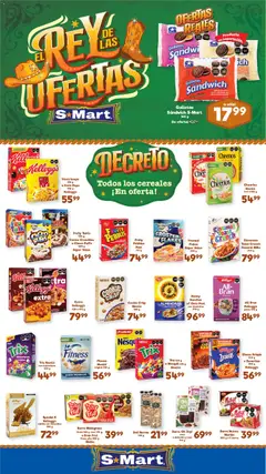 Vista previa de S-Mart folleto Ofertas de feria Chihuahua, nuevo folleto de la tienda, válido en México a partir del 24/07/2026