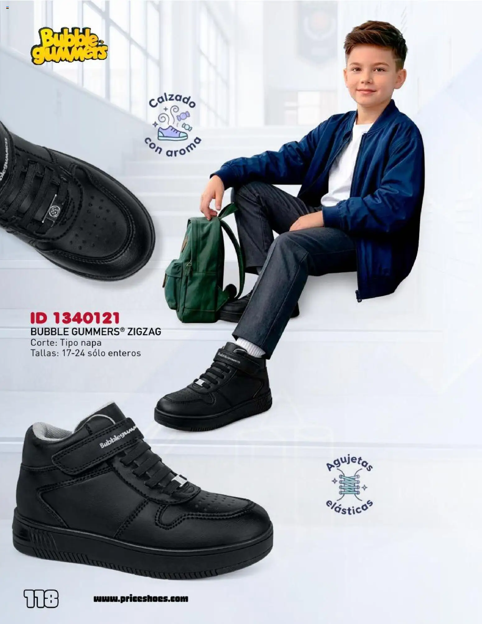 Nuevas ofertas de Price Shoes válidas en toda la República Mexicana desde el 12.06.2026. ¡Encuentra las mejores ofertas en Price Shoes catálogo Escolar! | Página: 118