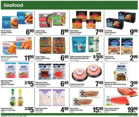 Preview of Shaw's weekly ads valid from 09/09/2026 | Page: 16 | Products: Butter, Bag, Frozen shrimp, Smoked salmon