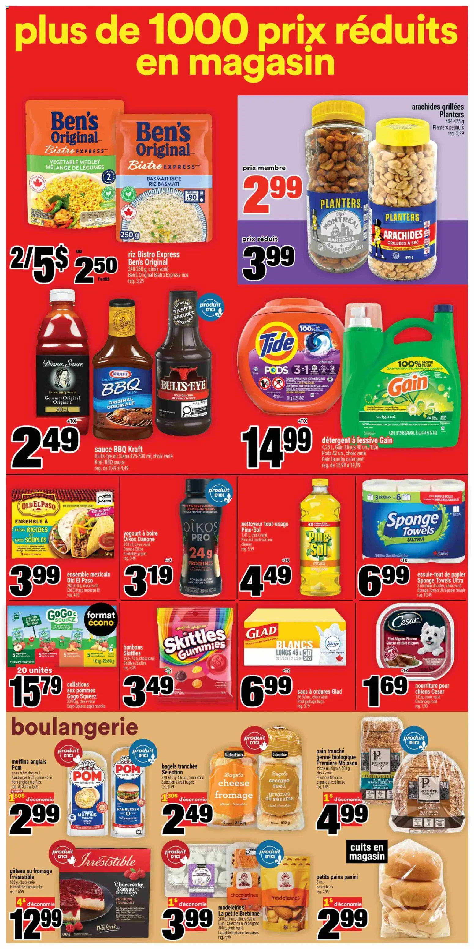 Super C flyer valid from Jul 23, 2026 | Page: 10 | Products: Grains, Detergent, Snacks, Bread