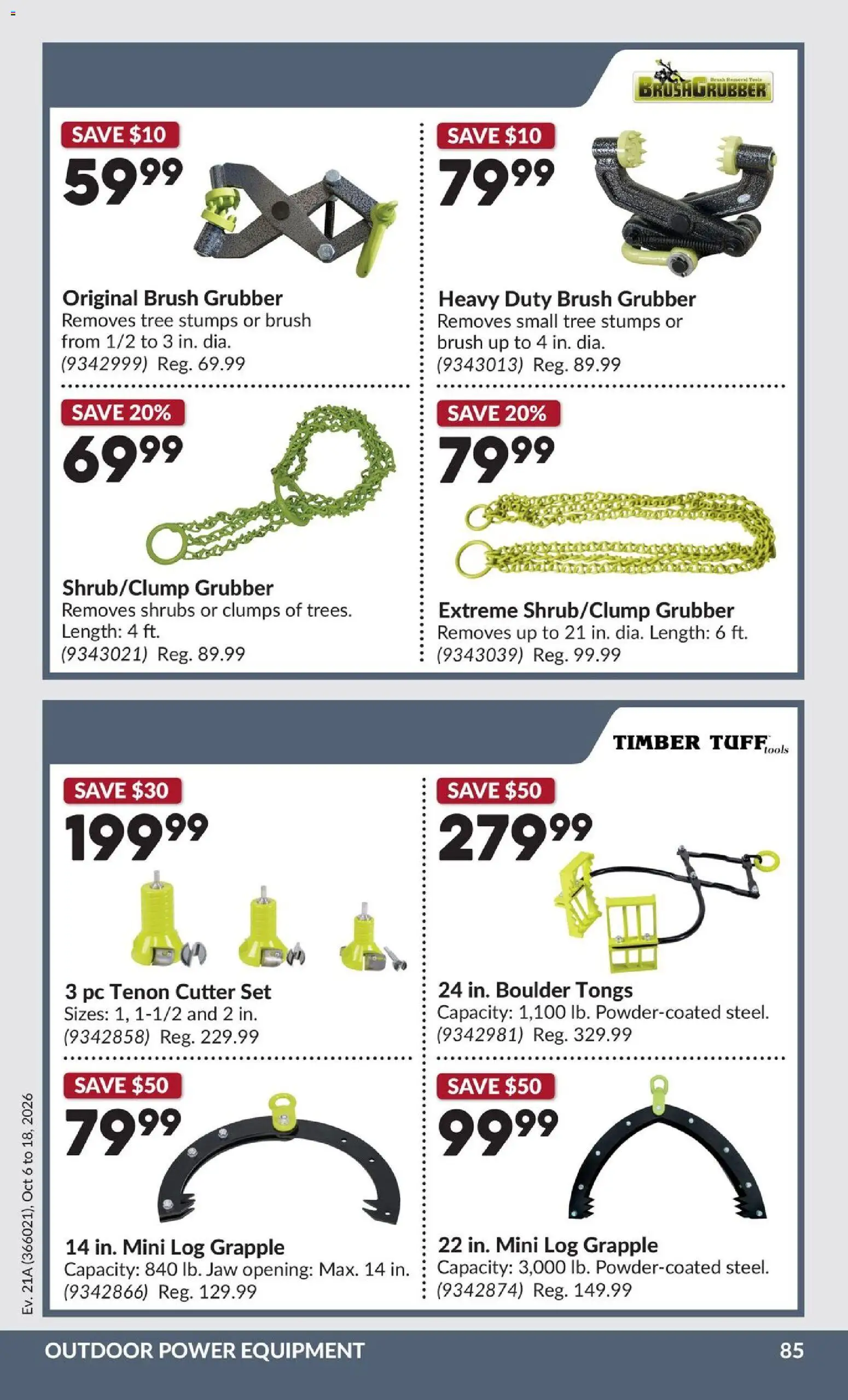 Princess Auto flyer valid from Oct 6, 2026 | Page: 91 | Products: PC, Cutter, Brush