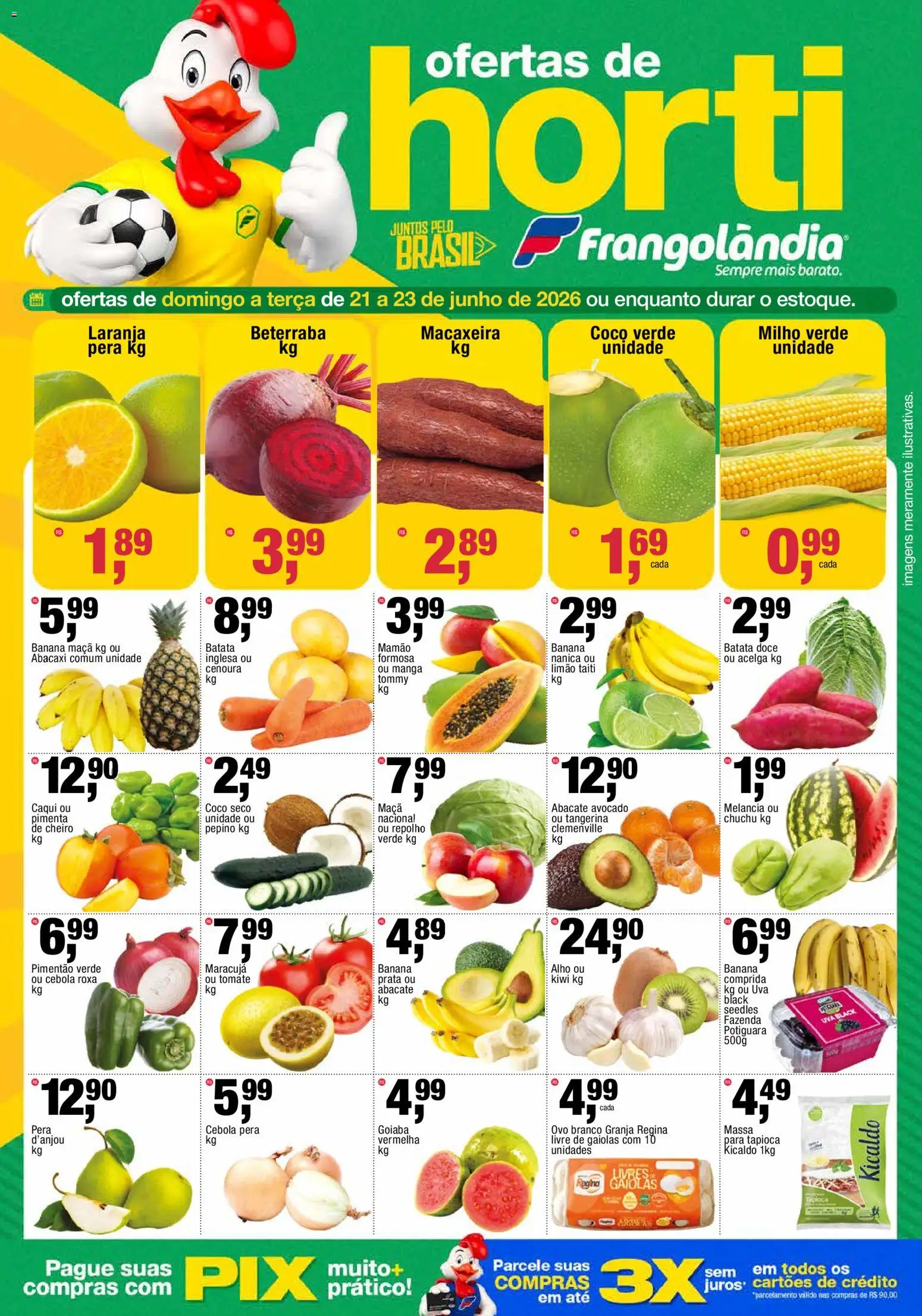 Frangolândia Folheto - válido de 21.06.2026 | Página: 1