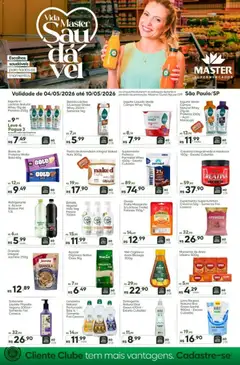 Master ofertas Saudável - Pré-Visualização do folheto da loja Master, válido de 04.05.2026