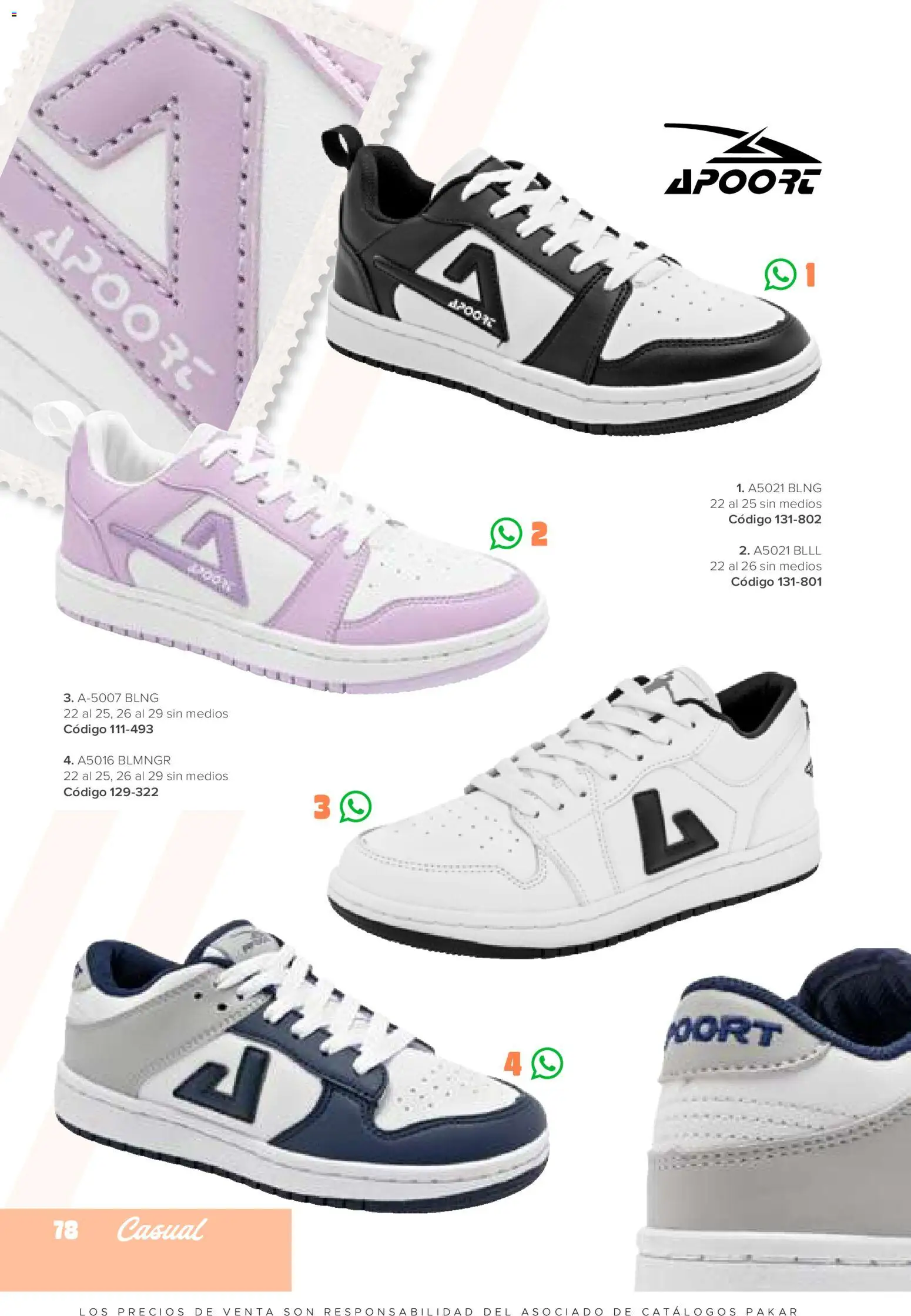 Shoes Collection PAKAR catálogo 2026 PDF (Julio) — page 77