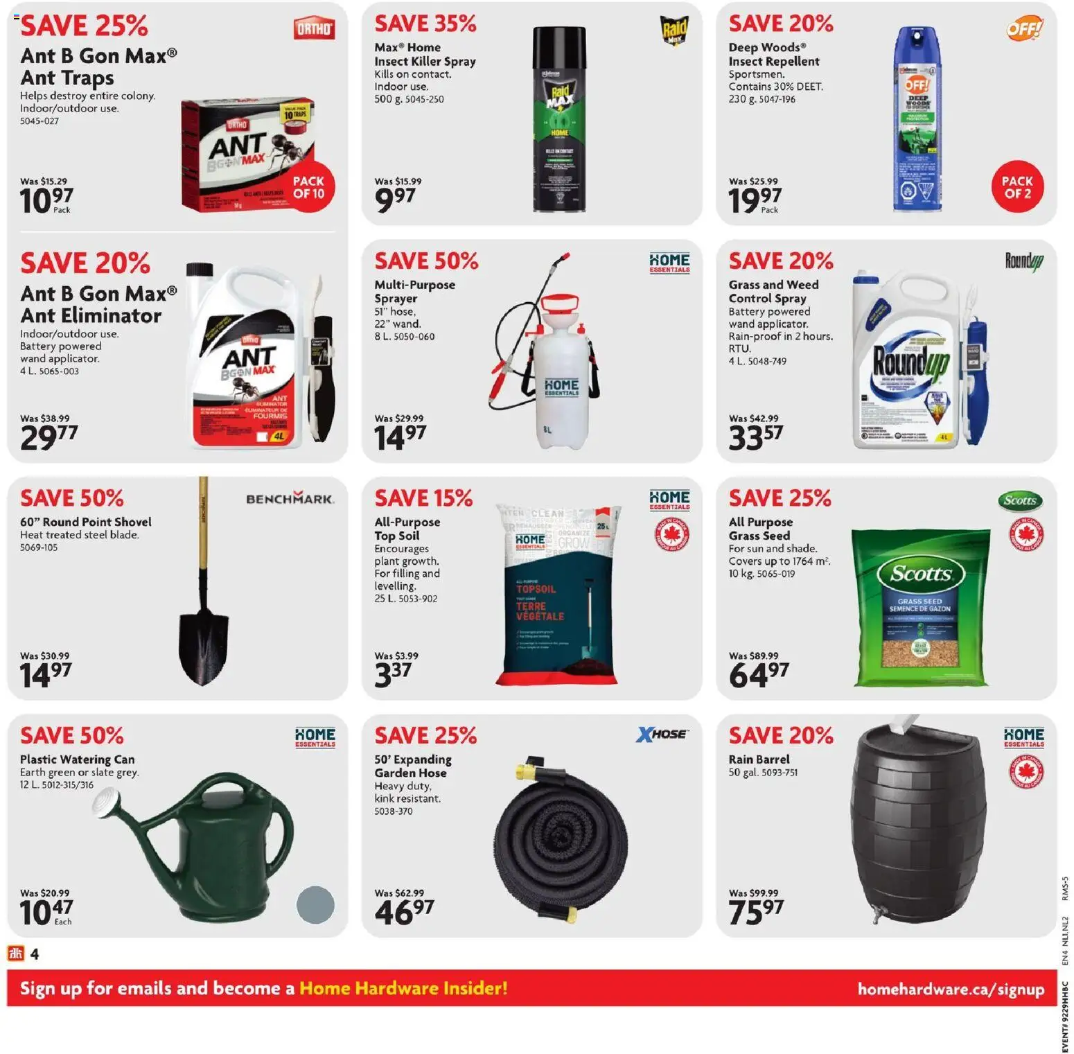 Home Hardware flyer valid from Jul 16, 2026 | Page: 5 | Products: Battery