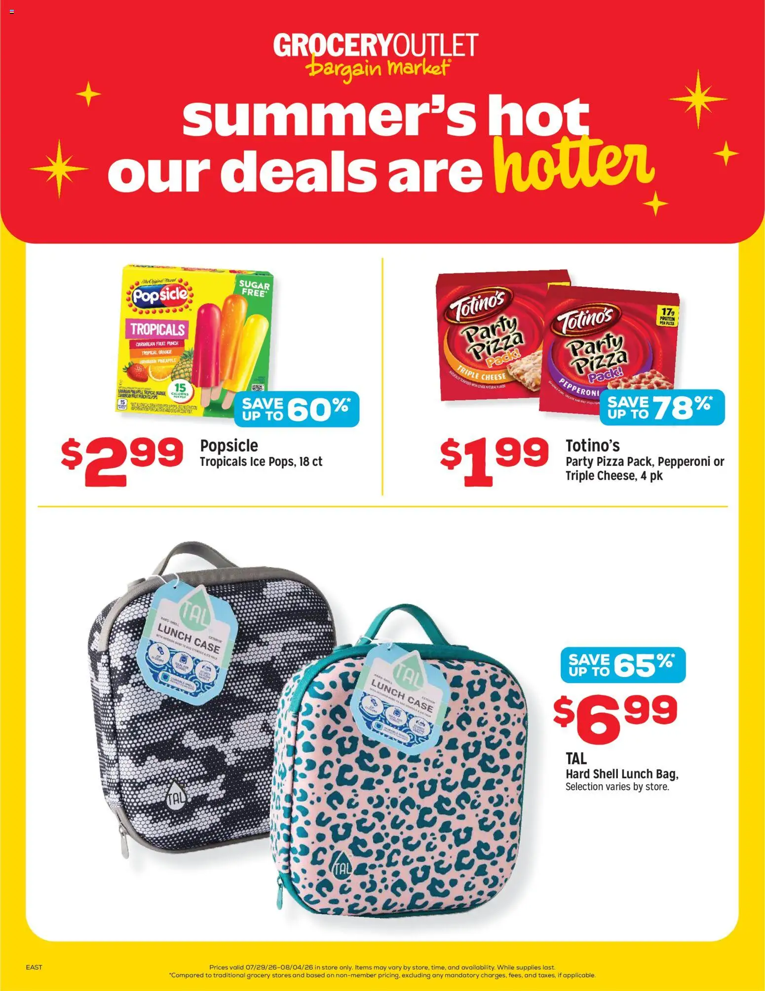 Grocery Outlet Weekly Ad - valid from 07/29/2026 | Page: 1