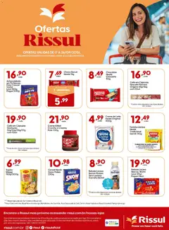 Rissul ofertas Nestlé - Pré-Visualização do folheto da loja Rissul, válido de 17/09/2026