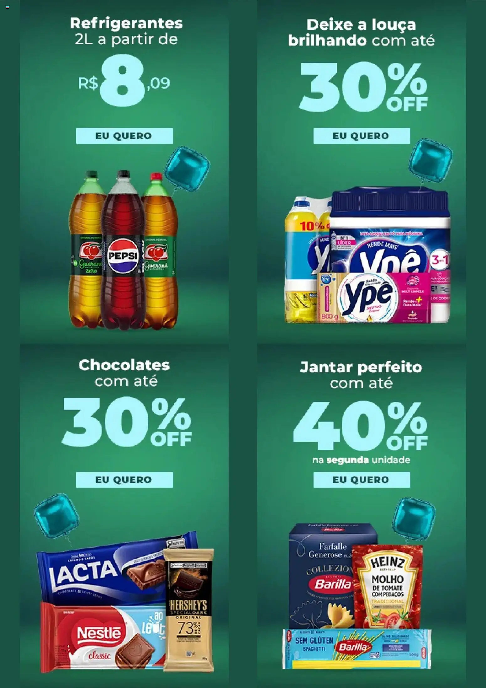 Pão de Açúcar Folheto - válido de 10/08/2026 | Página: 2 | Produtos: Tomate, Pepsi, Molho de tomate, Barilla