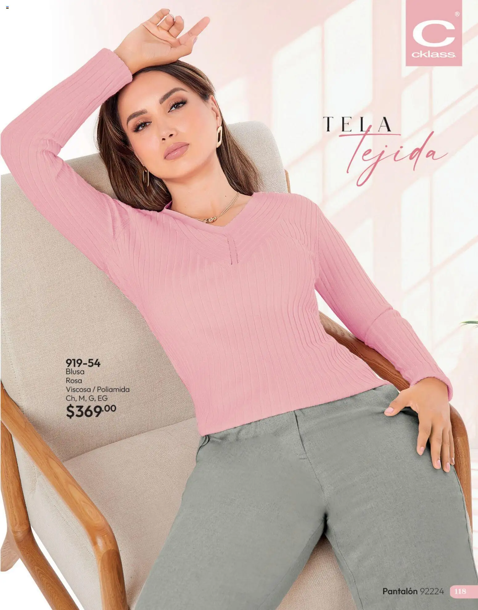 Nuevas ofertas de Cklass válidas en toda la República Mexicana desde el 11/09/2026. ¡Encuentra las mejores ofertas en Cklass catálogo Invierno! | Página: 119 | Productos: Blusa