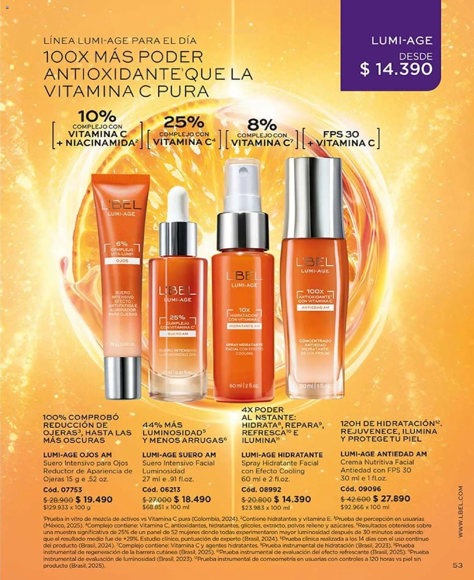 Catálogo L'Bel Campaña 14 │ válido desde el 16.08.2026 | Página: 53 | Productos: Sobre, Crema