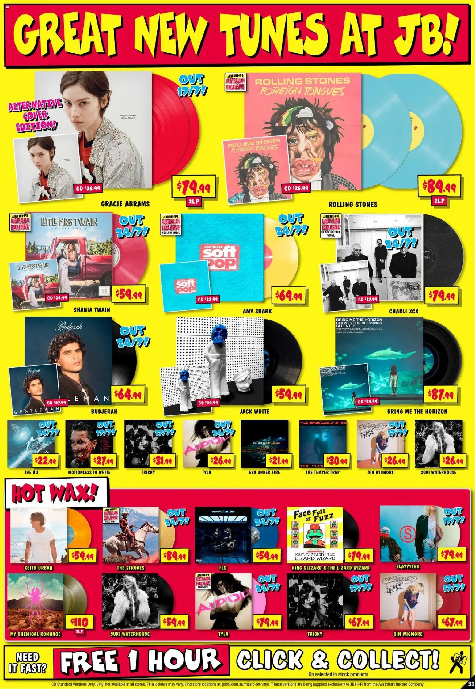 JB Hi-Fi catalogue - valid from 16/07/2026 | Page: 33 | Products: Gin, Stones