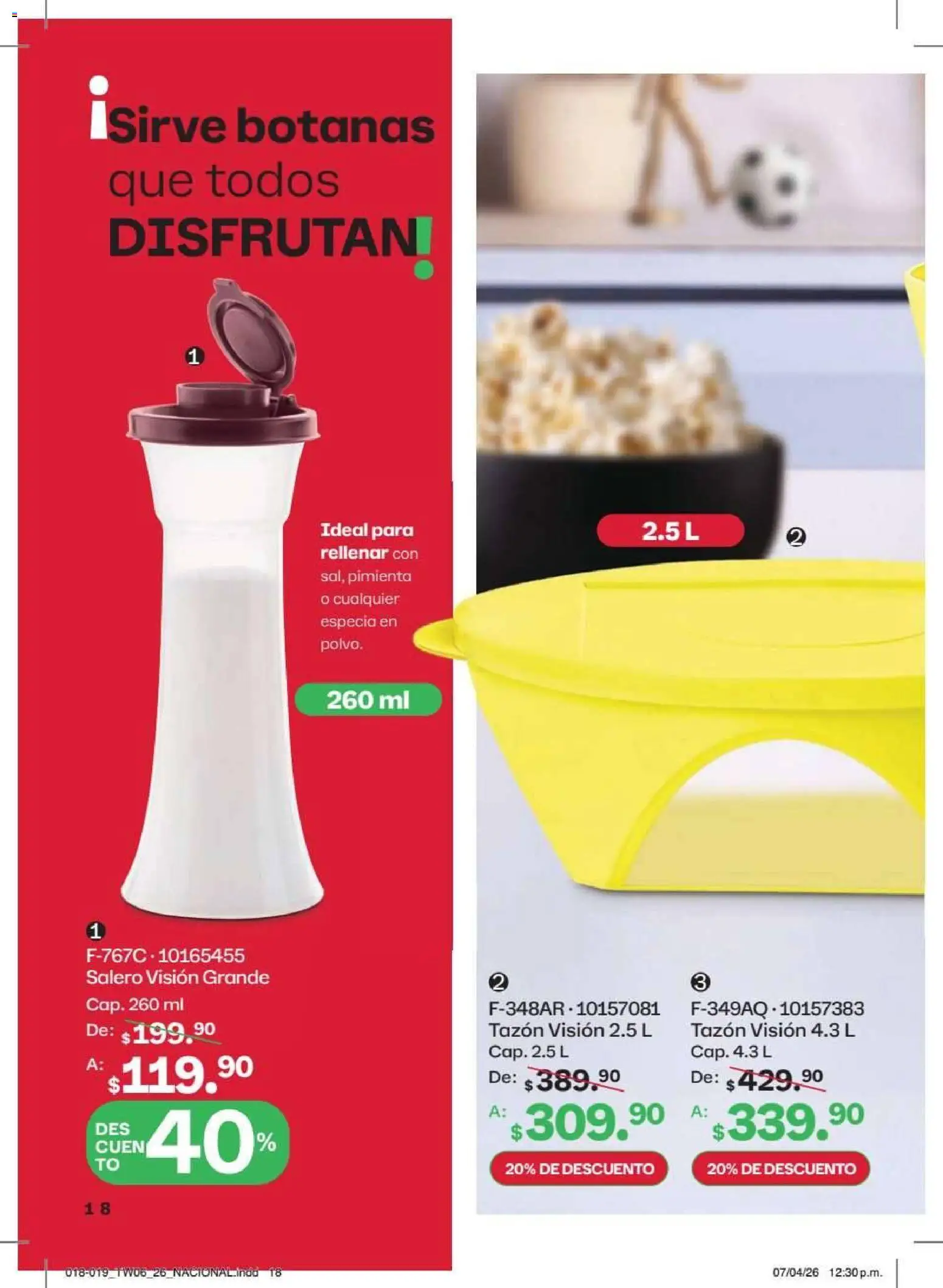 ¡El último » catálogo de Tupperware para Mayo « está aquí! Descubre las SUPER OFERTAS. | México