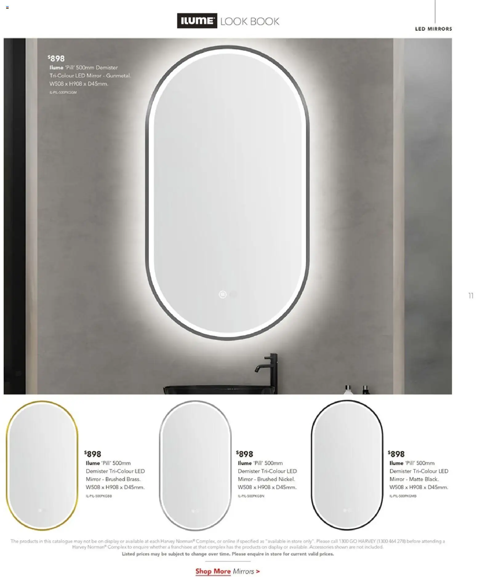 Harvey Norman catalogue - valid from 05.02.2026 | Page: 11 | Products: Mirror, Accessories