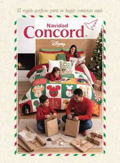 Vista previa de Colchas Concord catálogo Colección Navideña, nuevo folleto de la tienda, válido en México a partir del 01/08/2026