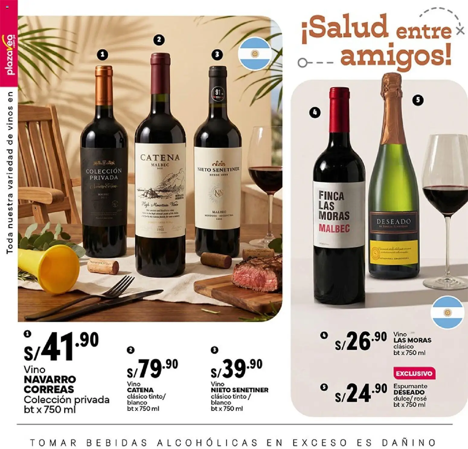 Catálogo Plaza Vea válido desde 12.06.2026 | Página: 18 | Productos: Vino
