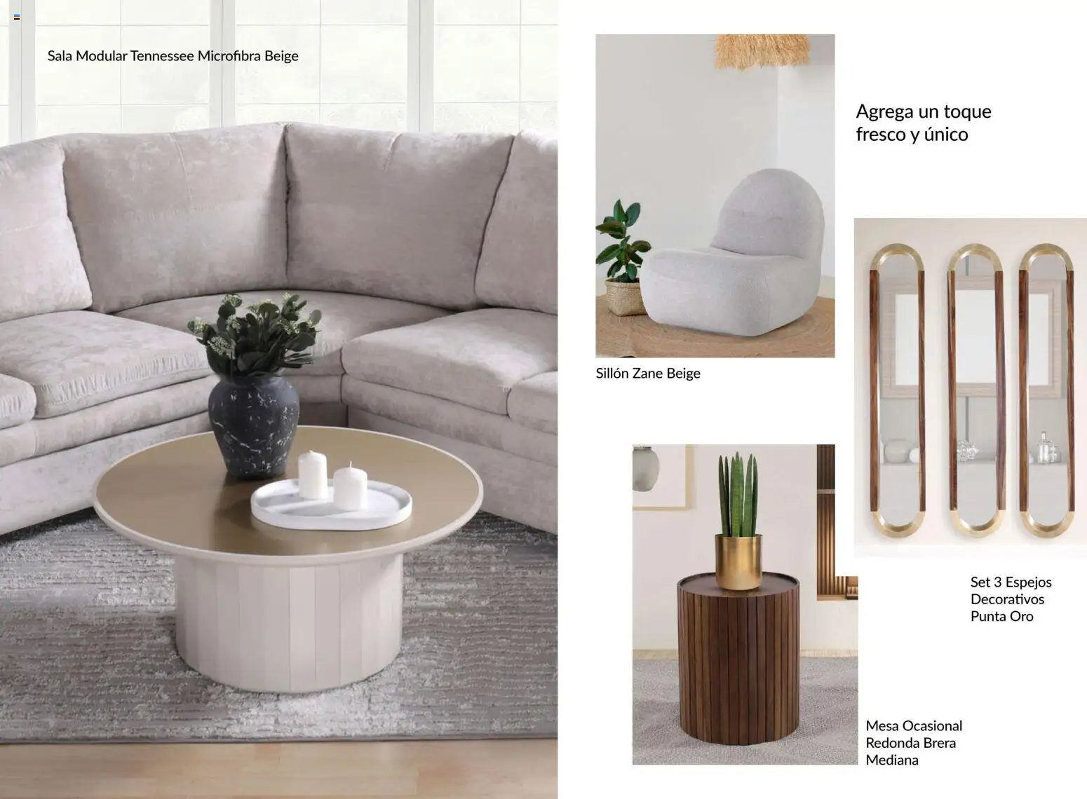 Nuevas ofertas de Muebles Dico válidas en toda la República Mexicana desde el 05.01.2026. ¡Encuentra las mejores ofertas en Muebles Dico catálogo Edición Primavera! | Página: 3 | Productos: Sillón, Modular, Mesa