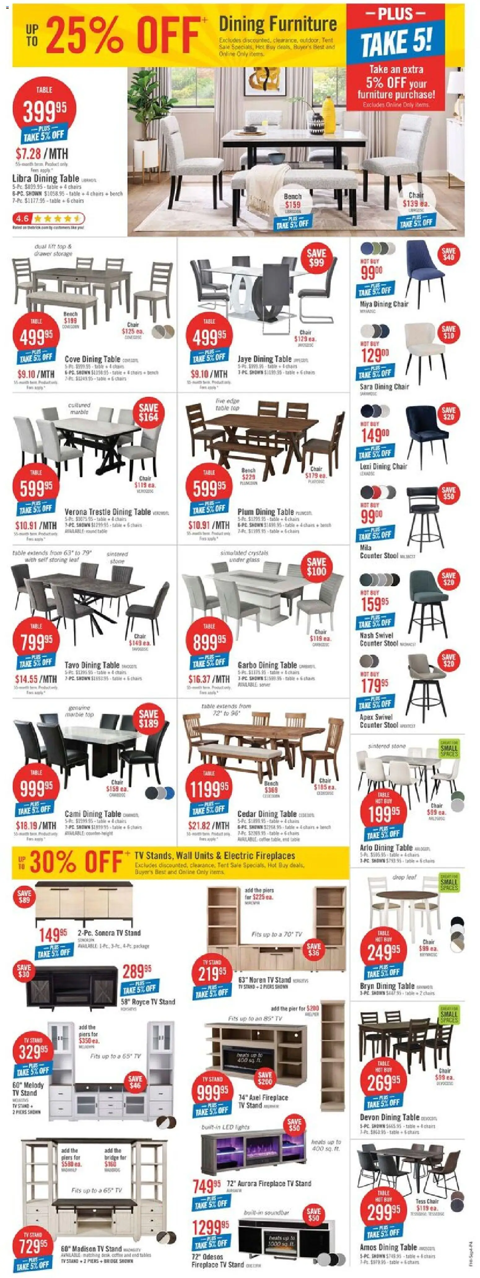 The Brick flyer valid from Sep 3, 2026 | Page: 11