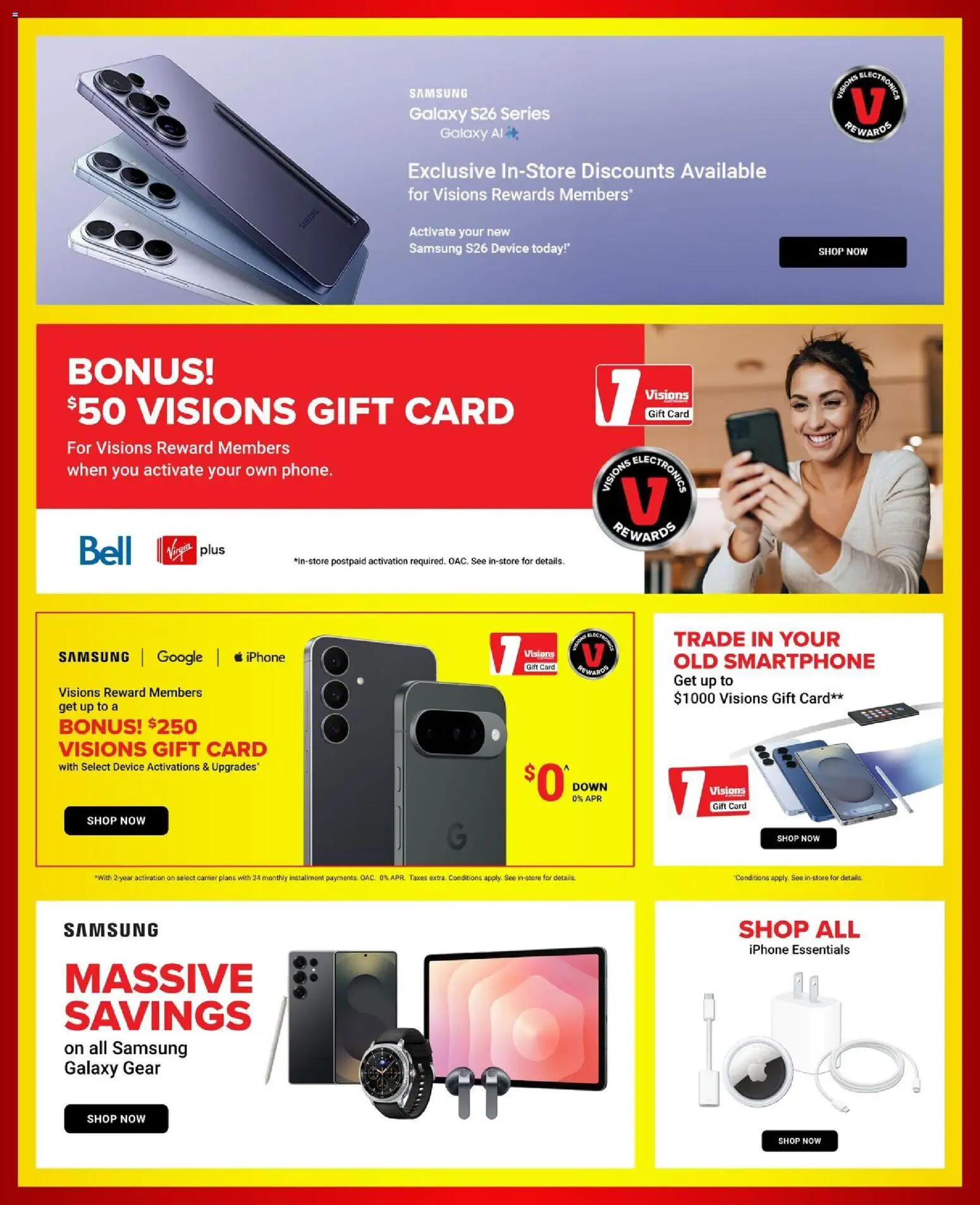 Visions flyer valid from Aug 28, 2026 | Page: 7 | Products: Smartphone