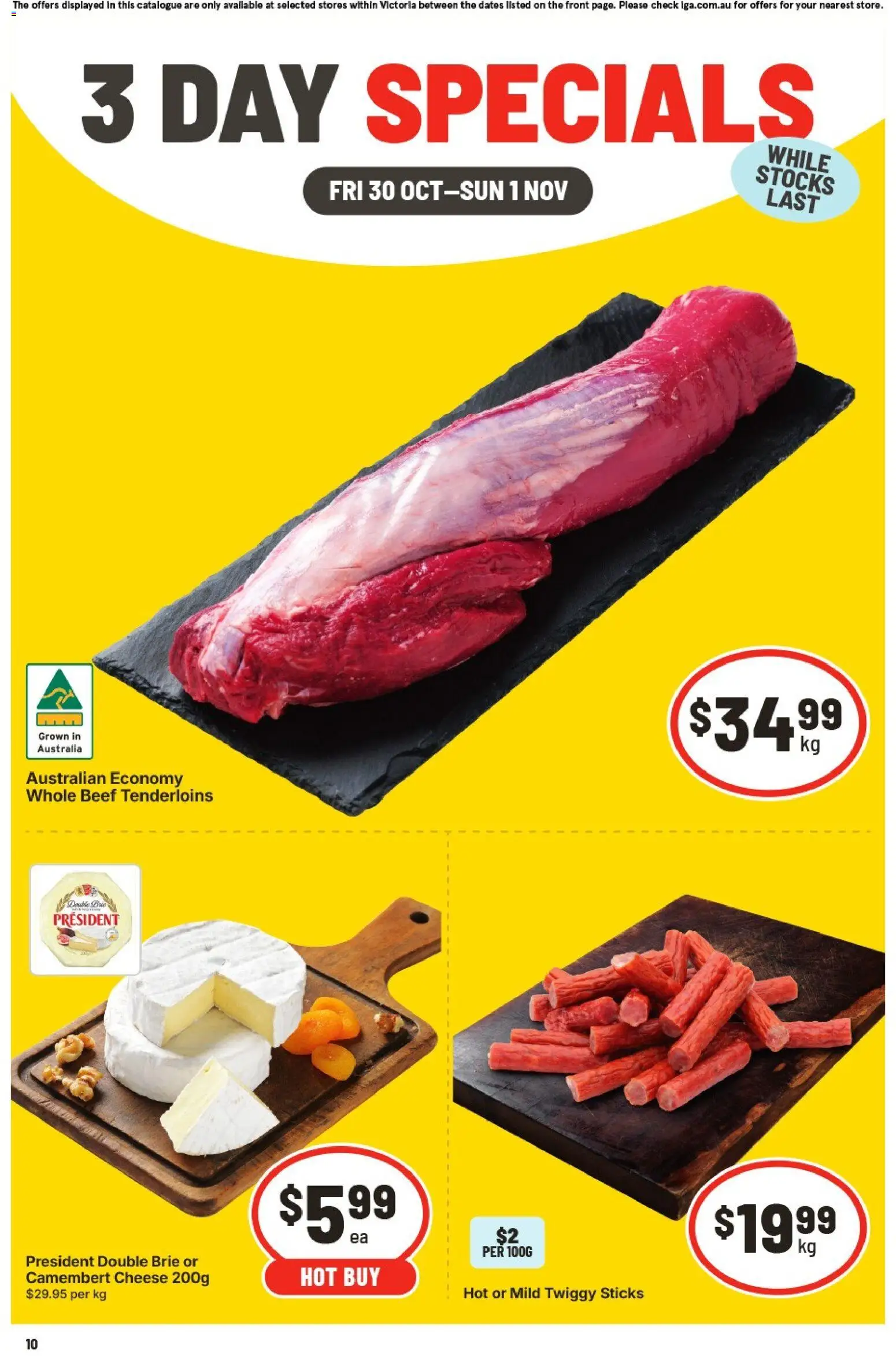 IGA catalogue - valid from 30/10/2026 | Page: 1
