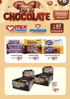 Mateus ofertas Dia do chocolate - Pré-Visualização do folheto da loja Mateus, válido de 07/07/2026